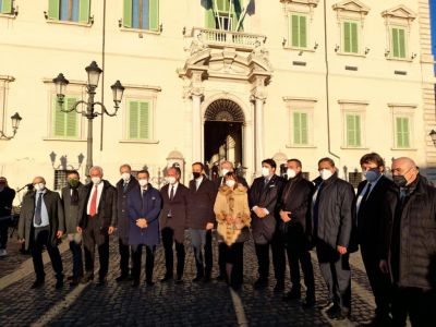 I Presidenti delle Regioni al Quirinale - 29.01.2022